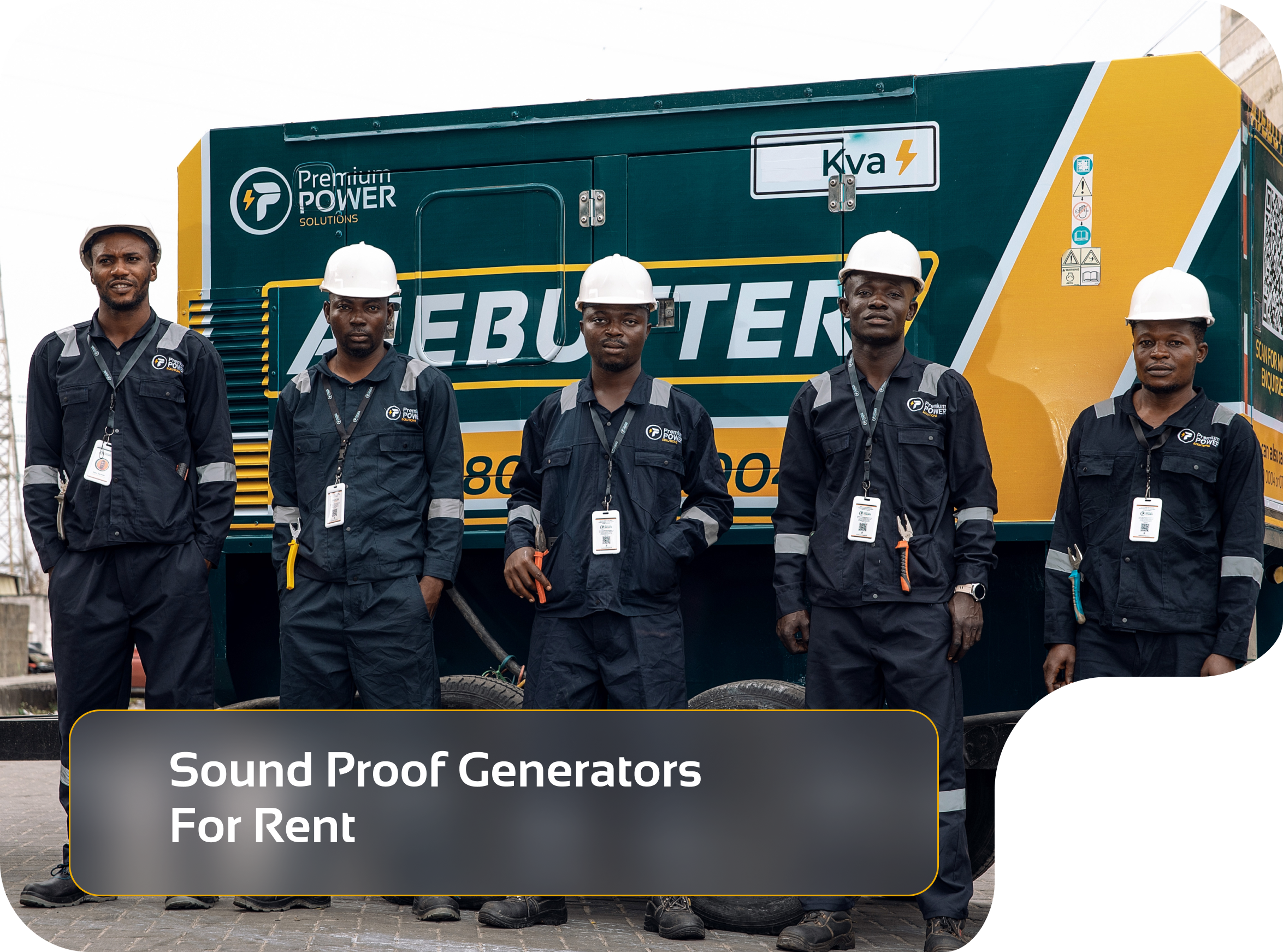 Sound Proof Generators For Rent